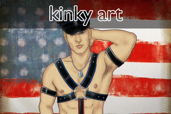 Kinky Art: It is founded in the entire fantasy behind it